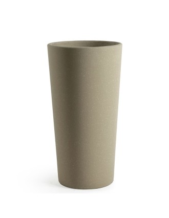 Κασπώ Κωνικό Fiber Cement Γρανίτης Κρέμ Φ30Χ57Η Oranon