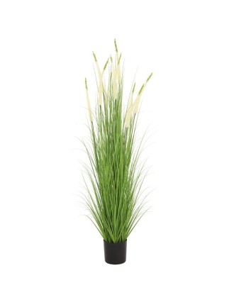 Τεχνητό Φυτό Γρασίδι Eremurus Λευκό 182εκ. Oranon