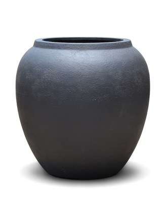 Κασπώ Low Jar Black D55x55cm Oranon