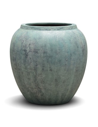 Κασπώ Low Jar Copper Green D55x55cm Oranon