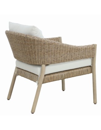 Πολυθρόνα lounge Karin Ξύλο Ακακίας Oranon