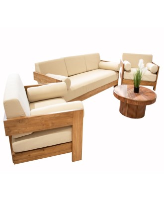 Πολυθρόνα Εξωτερικού Χώρου TEAK Aria 95x80x70H Oranon