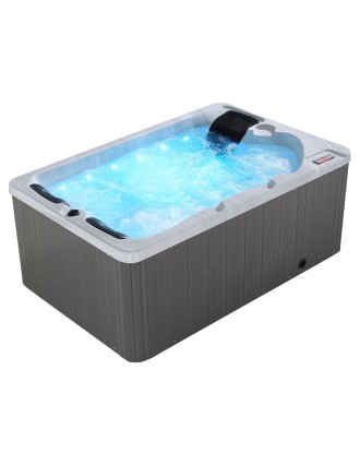 Oranon Spa Εξωτερικού Χώρου Με Υδρομασάζ 185x110x75cm