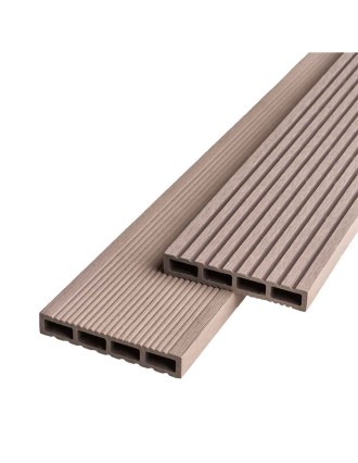 Περίφραξη WPC Oranon No3 Ασημί 3900x120x20