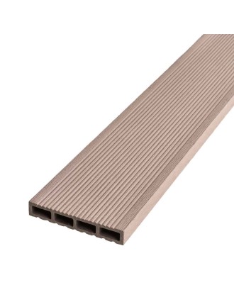 Περίφραξη WPC Oranon No3 Ασημί 3900x120x20
