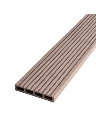 Περίφραξη WPC Oranon No3 Ασημί 3900x120x20