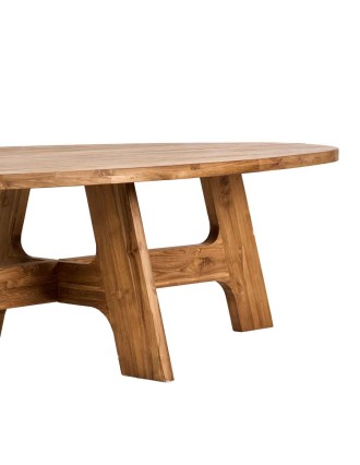 Τραπέζι Amora 300cm Ξύλο Teak Oranon