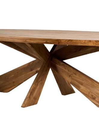 Τραπέζι Elips 220 Ξύλο Teak Oranon
