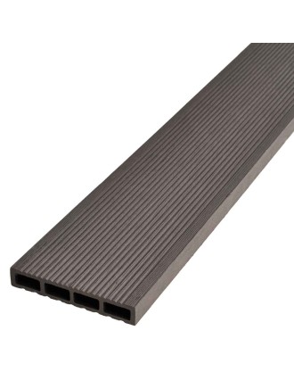 Περίφραξη WPC Oranon No6 Γκρι Σκούρο 3900x120x20
