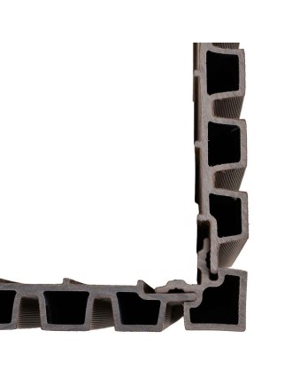 Wpc Corner Trim Teek A27339 Teak Oranon