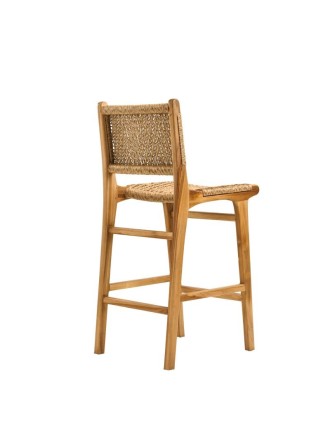 Σκαμπό Badesi Ξύλο Teak Oranon