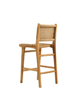 Σκαμπό Badesi Ξύλο Teak Oranon
