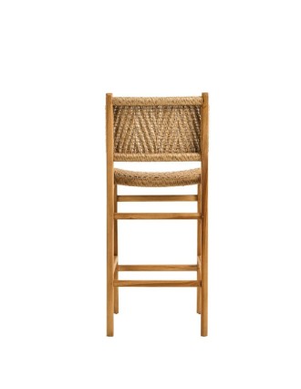 Σκαμπό Badesi Ξύλο Teak Oranon