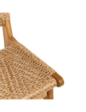 Σκαμπό Badesi Ξύλο Teak Oranon