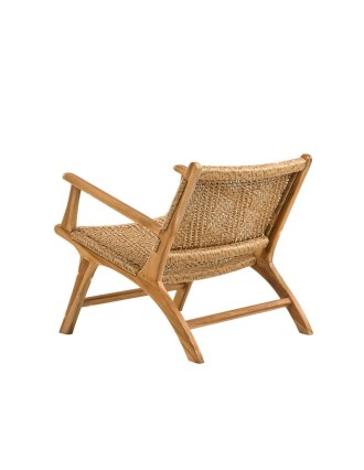 Πολυθρόνα lounge Badesi Ξύλο Teak Oranon