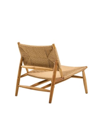 Πολυθρόνα lounge Salamanca Ξύλο Teak Oranon