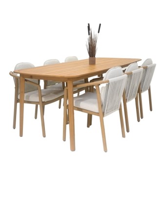 Τραπέζι Orleans 230cm Ξύλο Eυκάλυπτοu Oranon