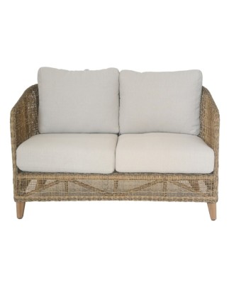 Καναπές Διθέσιος Jasmin Ξύλο Teak / Wicker Oranon