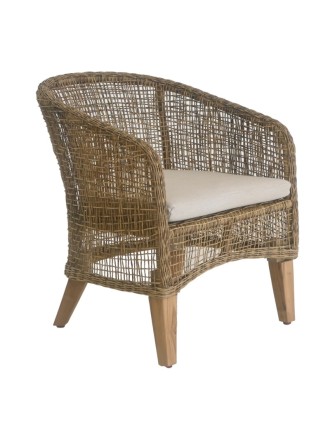 Καρέκλα  Jasmin Ξύλο Teak / Wicker Oranon