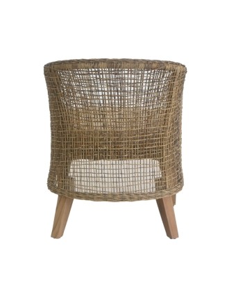 Καρέκλα  Jasmin Ξύλο Teak / Wicker Oranon