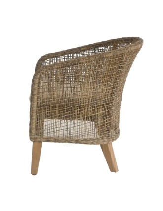 Καρέκλα  Jasmin Ξύλο Teak / Wicker Oranon
