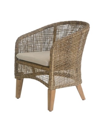 Καρέκλα  Jasmin Ξύλο Teak / Wicker Oranon