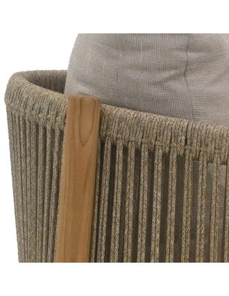 Πολυθρόνα Lounge Touluse Ξύλο Teak Oranon