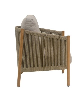 Πολυθρόνα Lounge Touluse Ξύλο Teak Oranon