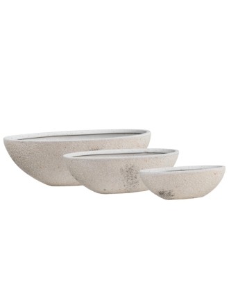 Κασπώ Γόνδολα 15 cm Η από Polystone Λευκό Oranon