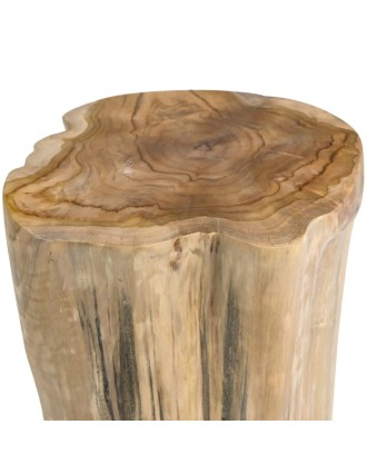 Βοηθητικό Τραπεζάκι Κορμός Stump Ξύλο Teak Oranon
