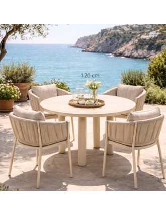 Τραπέζι Arch Εξωτερικού Χώρου Φ120x74H Oranon
