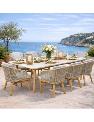 Τραπέζι Bali Ξύλο Ακακίας 225cm Oranon