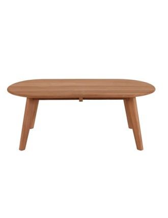 Τραπεζάκι Καθιστικού Henry Oval Ξύλο Teak Oranon
