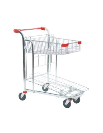 Καρότσι Super Market 2 Επιφάνειες Απόθεσης