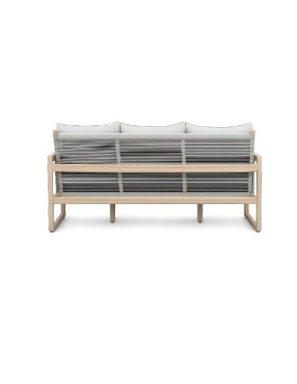 Καναπές Τριθέσιος Baker Ξύλο Ακακίας Oranon