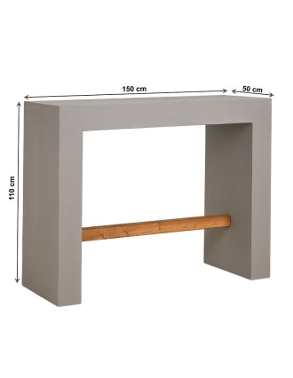 Τραπέζι bar Cement Oranon