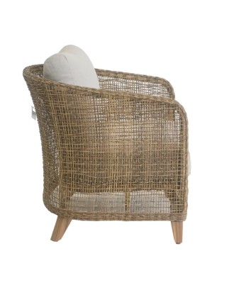 Πολυθρόνα Jasmin Ξύλο Teak / Wicker Oranon