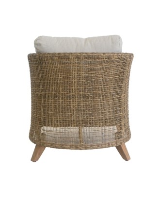 Πολυθρόνα Jasmin Ξύλο Teak / Wicker Oranon