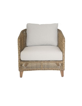 Πολυθρόνα Jasmin Ξύλο Teak / Wicker Oranon