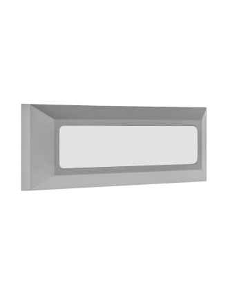 Απλίκα Εξωτερικού Χώρου Stico Γκρι Led 3.5W
